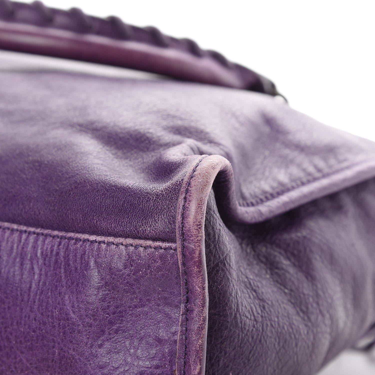 Balenciaga Agneau Classic Hardware City Dark Violet 11 of 19