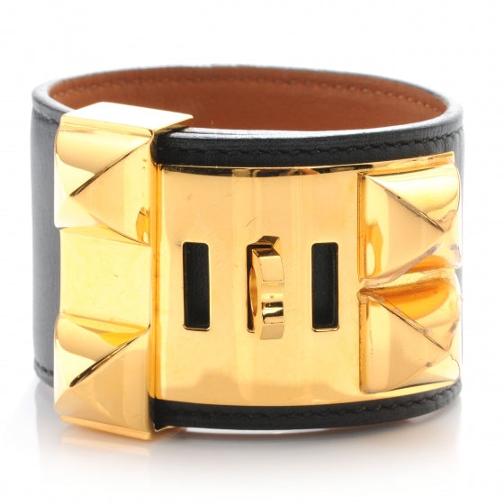Hermes Chamonix Collier de Chien CDC Bracelet Black Small 3 of 8