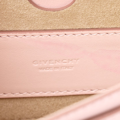 Givenchy Goatskin Quilted GV3 Mini Pocket Convertible Bag Pale Pink 5 of 8