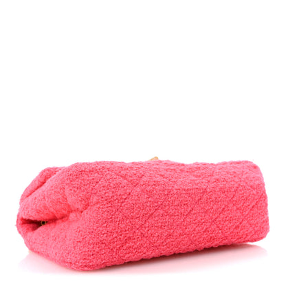 Chanel Tweed Quilted 2.55 Reissue Mini Flap Pink 4 of 13