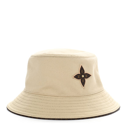 Louis Vuitton Canvas On Your Way Bob Bucket Hat S Beige 1 of 10