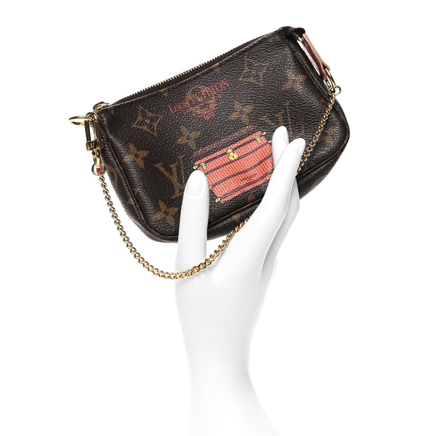 Monogram Trunks and Locks Mini Pochette Accessories