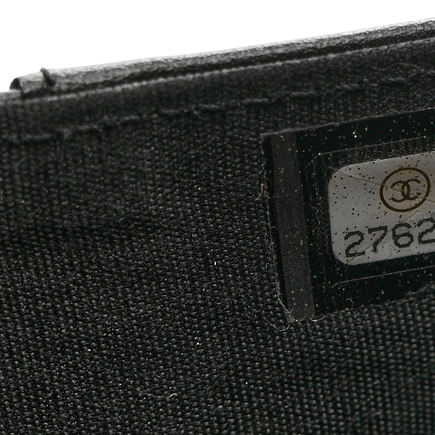 Chanel Caviar Quilted Small Boy Flap Wallet Black 7 of 7