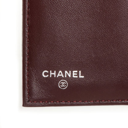 Chanel Lambskin Quilted Large Flap Wallet Black 6 of 9