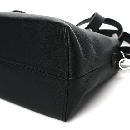 Fendi Vitello Dolce Large By The Way Boston Bag Black 10 of 10