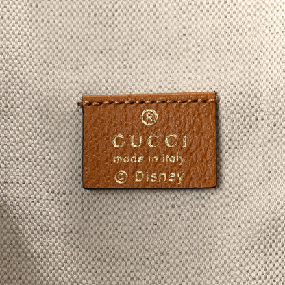 Gucci X DISNEY Mini Vintage GG Supreme Monogram Mickey Mouse Medium Backpack Beige Vintage Sun Oil 6 of 8