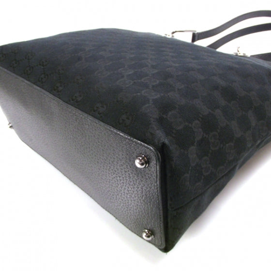 Gucci Monogram Eclipse Tote Black 6 of 13