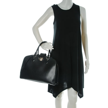 Louis Vuitton Epi Pont-Neuf GM Black 2 of 9