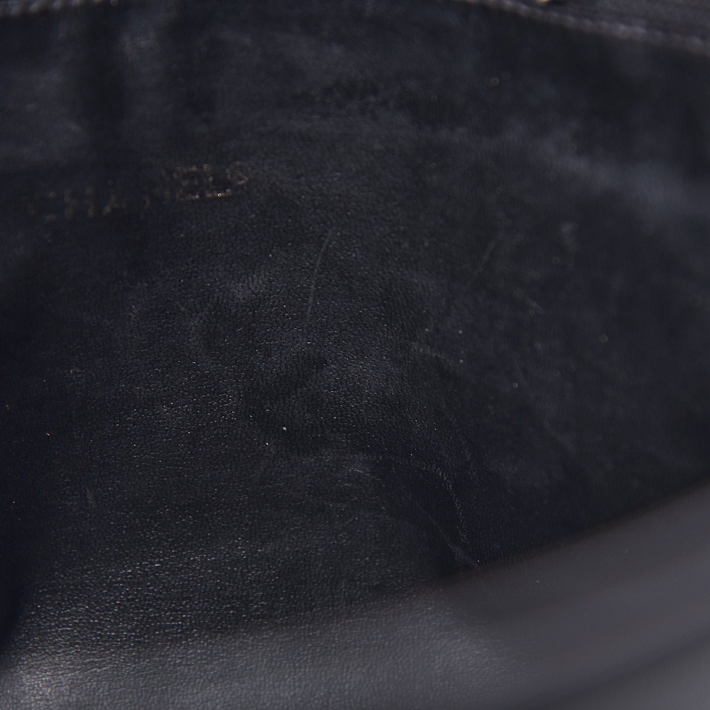 Lambskin Quilted Shoulder Bag Black