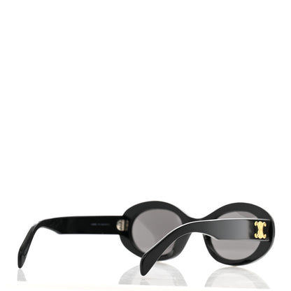 Celine Acetate Triomphe 01 Sunglasses CL 40194U Black 4 of 7