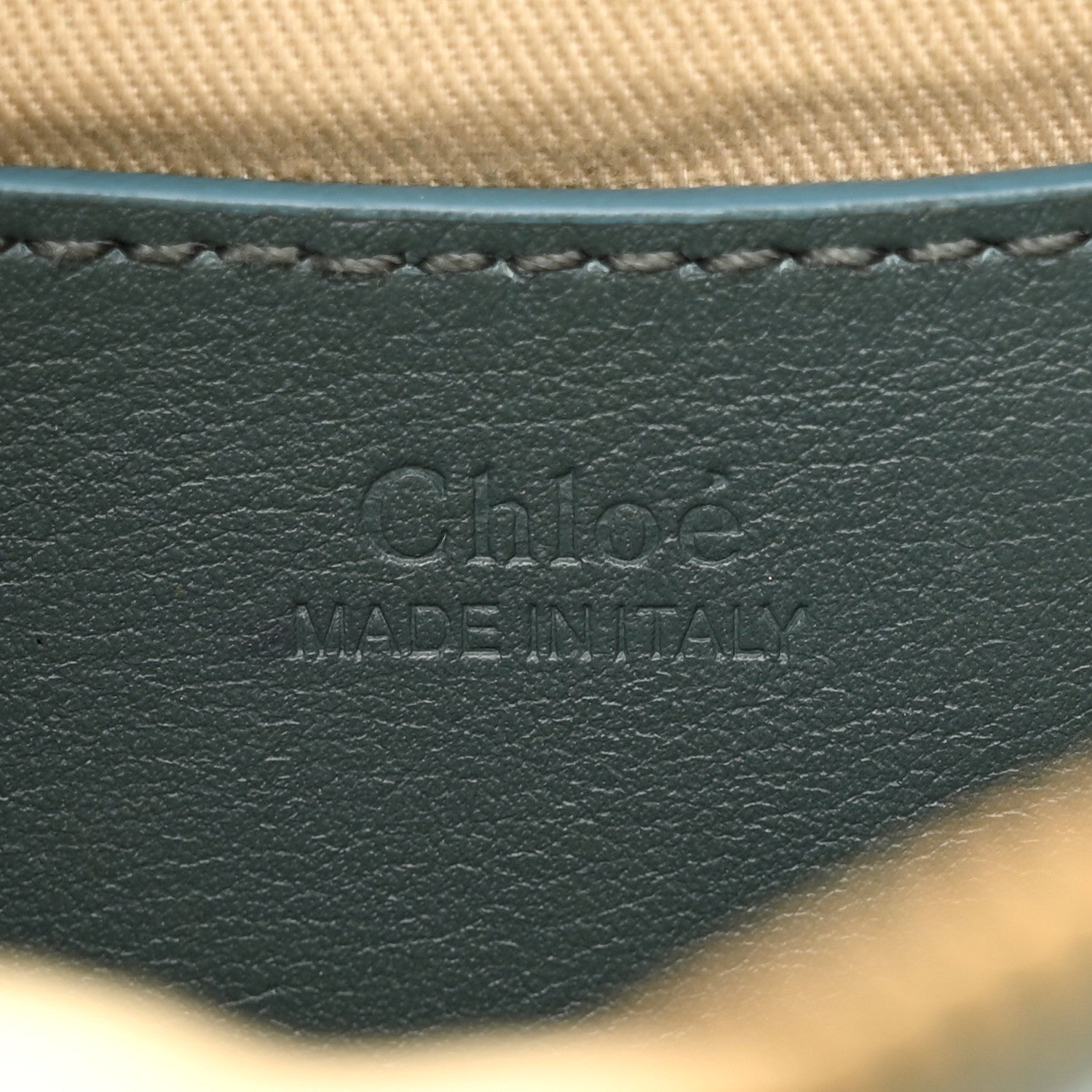 Chloe Smooth Calfskin Little Horses Embroidered Shoulder Bag Cloudy Blue 6 of 24