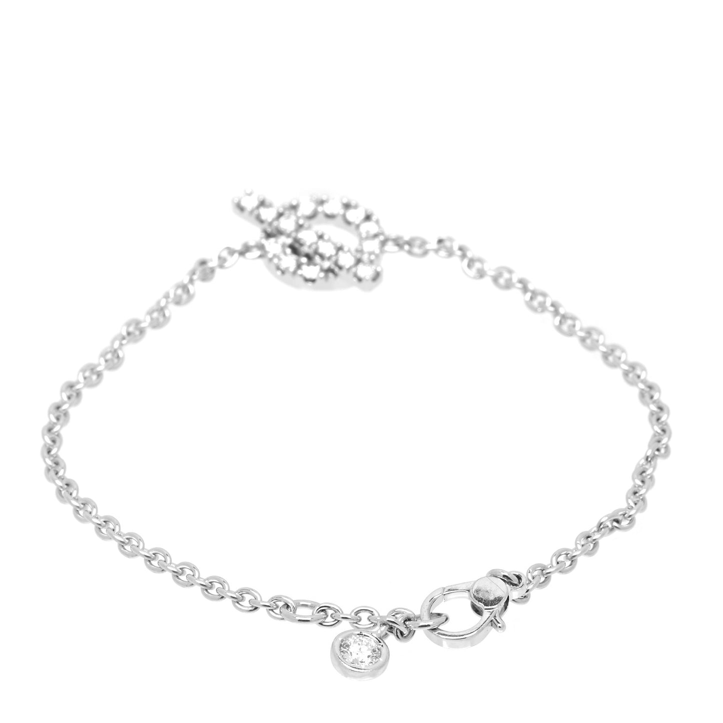18K White Gold Diamond Finesse Bracelet SH