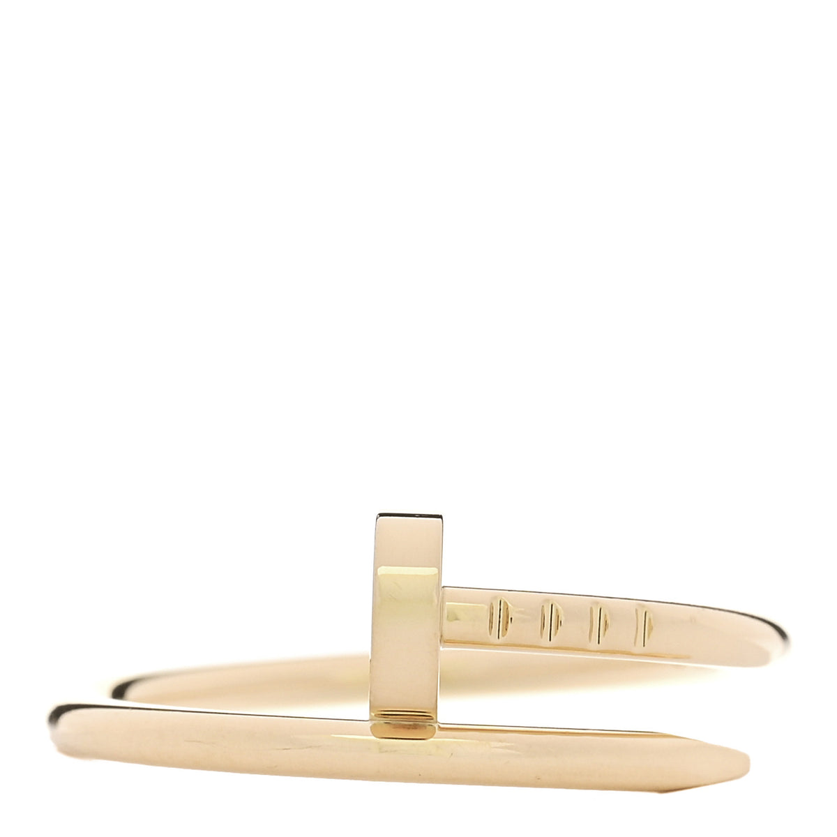 18K Yellow Gold Small Juste Un Clou Ring 55 7.25
