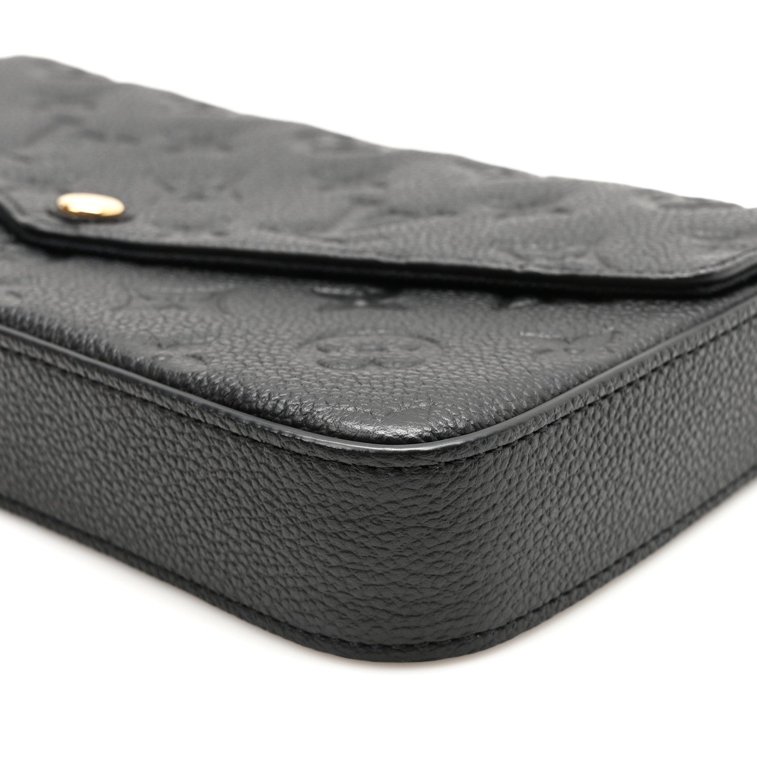 Louis Vuitton Empreinte Pochette Felicie Chain Wallet Black 10 of 10