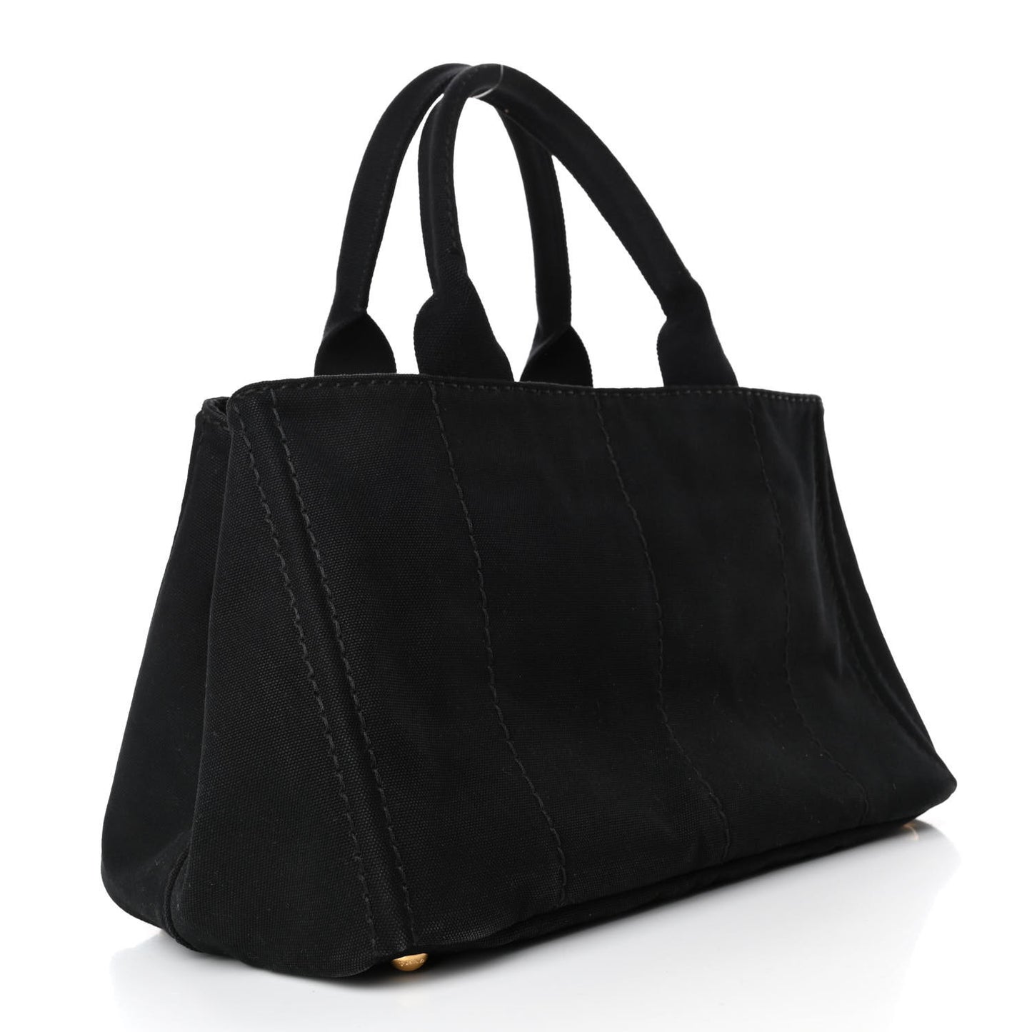 Canapa Small Logo Tote Black