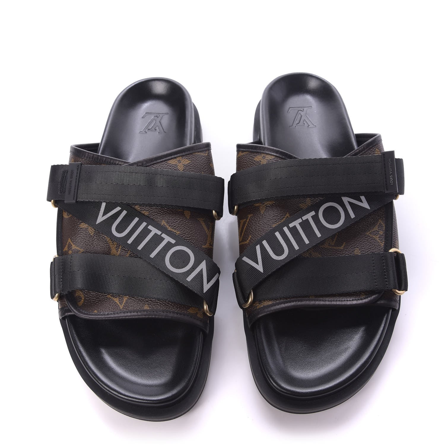 Louis Vuitton Monogram Mens Honolulu Mule 11 5 of 8