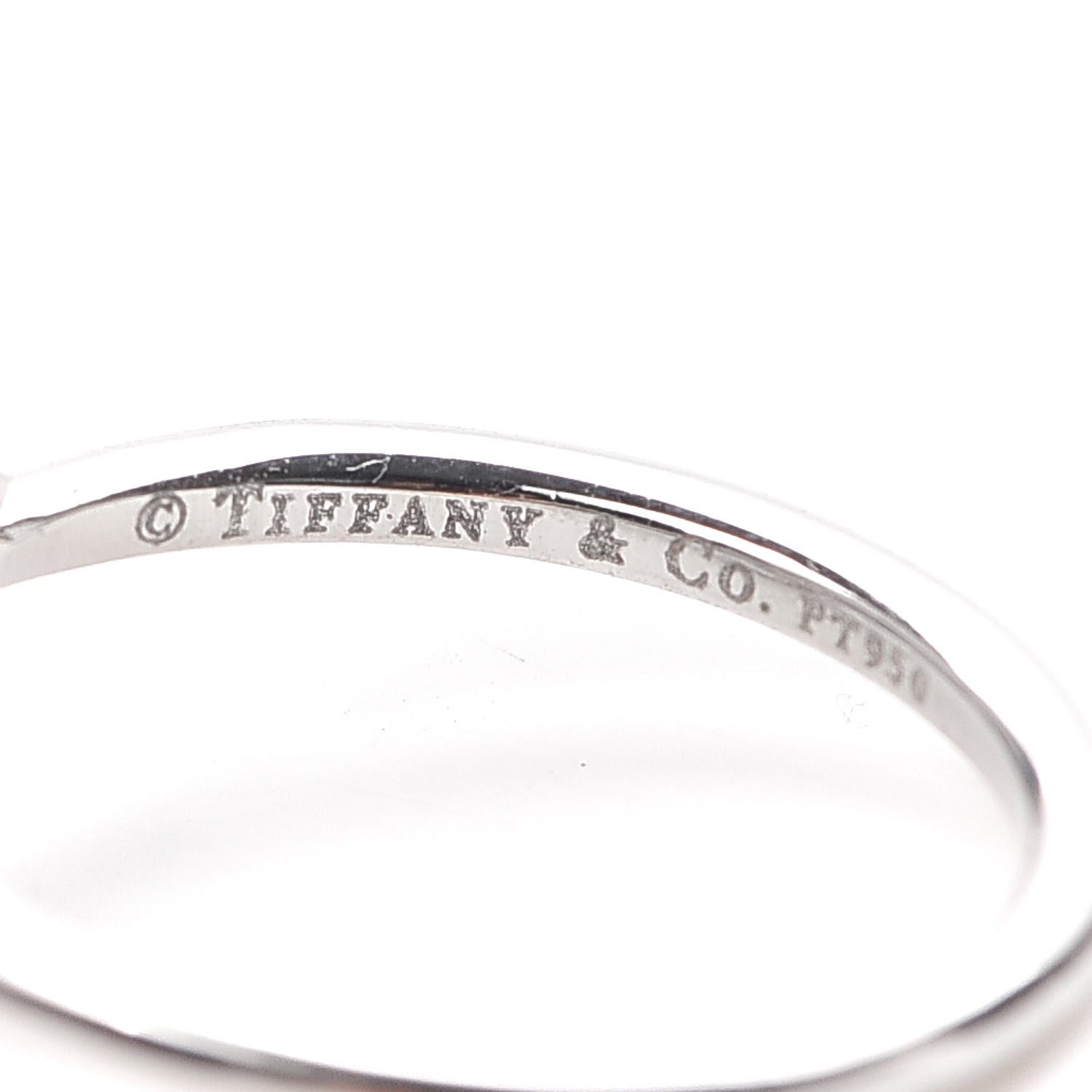 Tiffany Platinum Diamond Enchant Garden Flower Ring 48 4.5 4 of 5