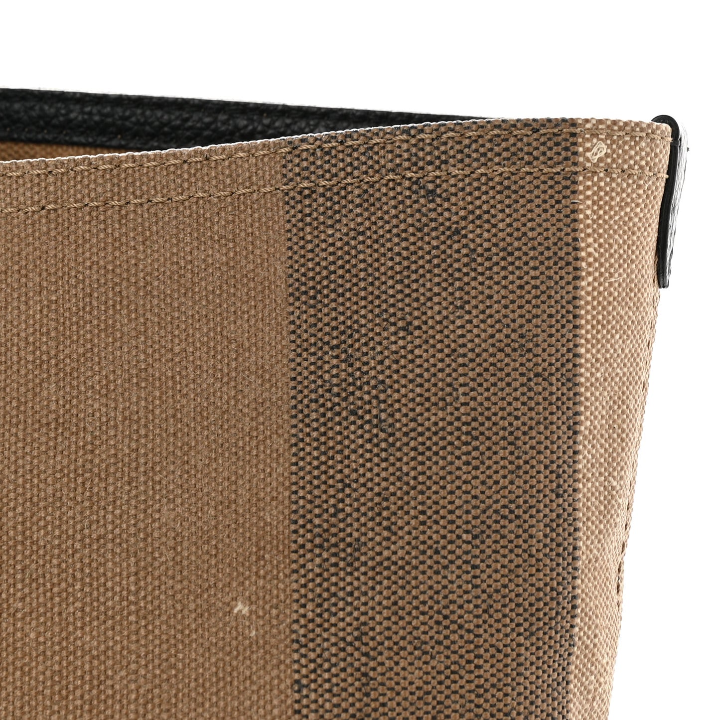 Coated Canvas Mega Check Medium Doodle Tote Black