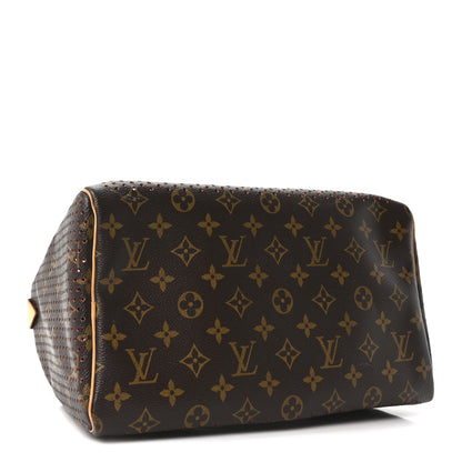 Louis Vuitton Monogram Perforated Speedy 30 Orange 4 of 9