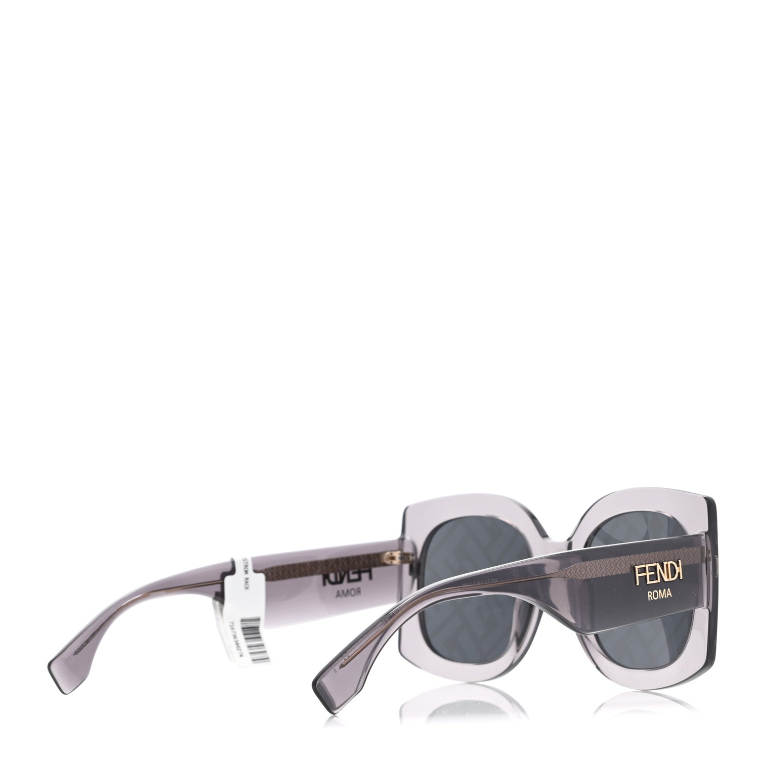 Fendi Acetate FF Sunglasses FF 0436/G/S Grey 4 of 5