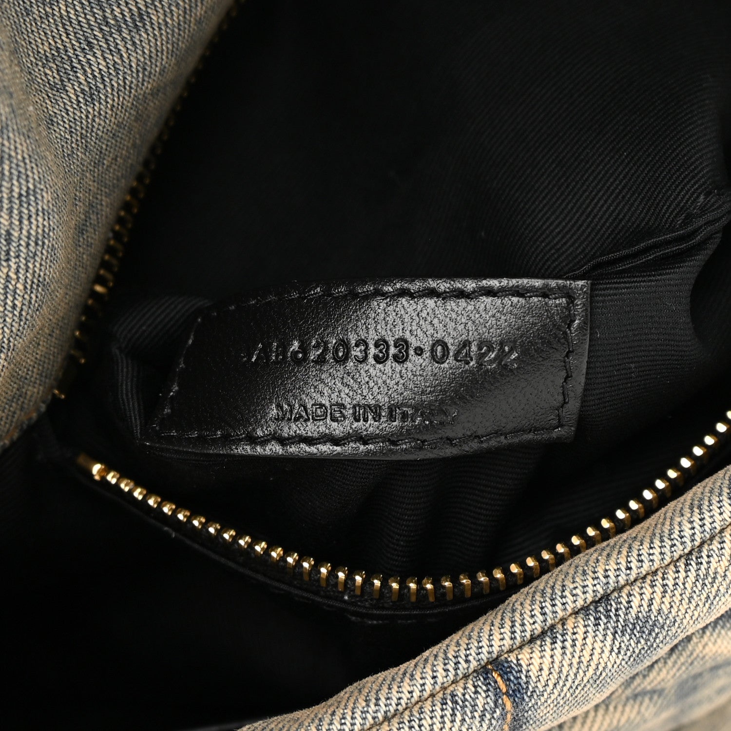 Saint Laurent Denim Quilted Toy Loulou Puffer Monogram Chain Satchel Blue Cinnamon 7 of 12