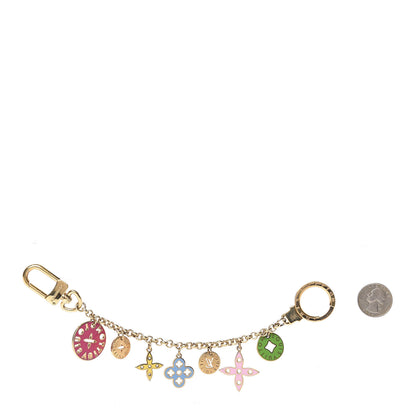 Louis Vuitton Enamel Looping Key Chain Bag Charm Multicolor 2 of 2