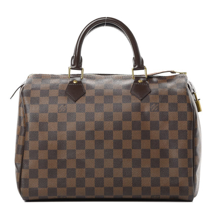Louis Vuitton Damier Ebene Speedy 30 1 of 16