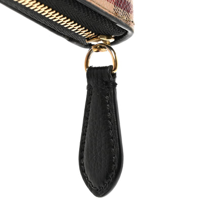 Burberry Haymarket Check Zip Around Wallet 11 of 11