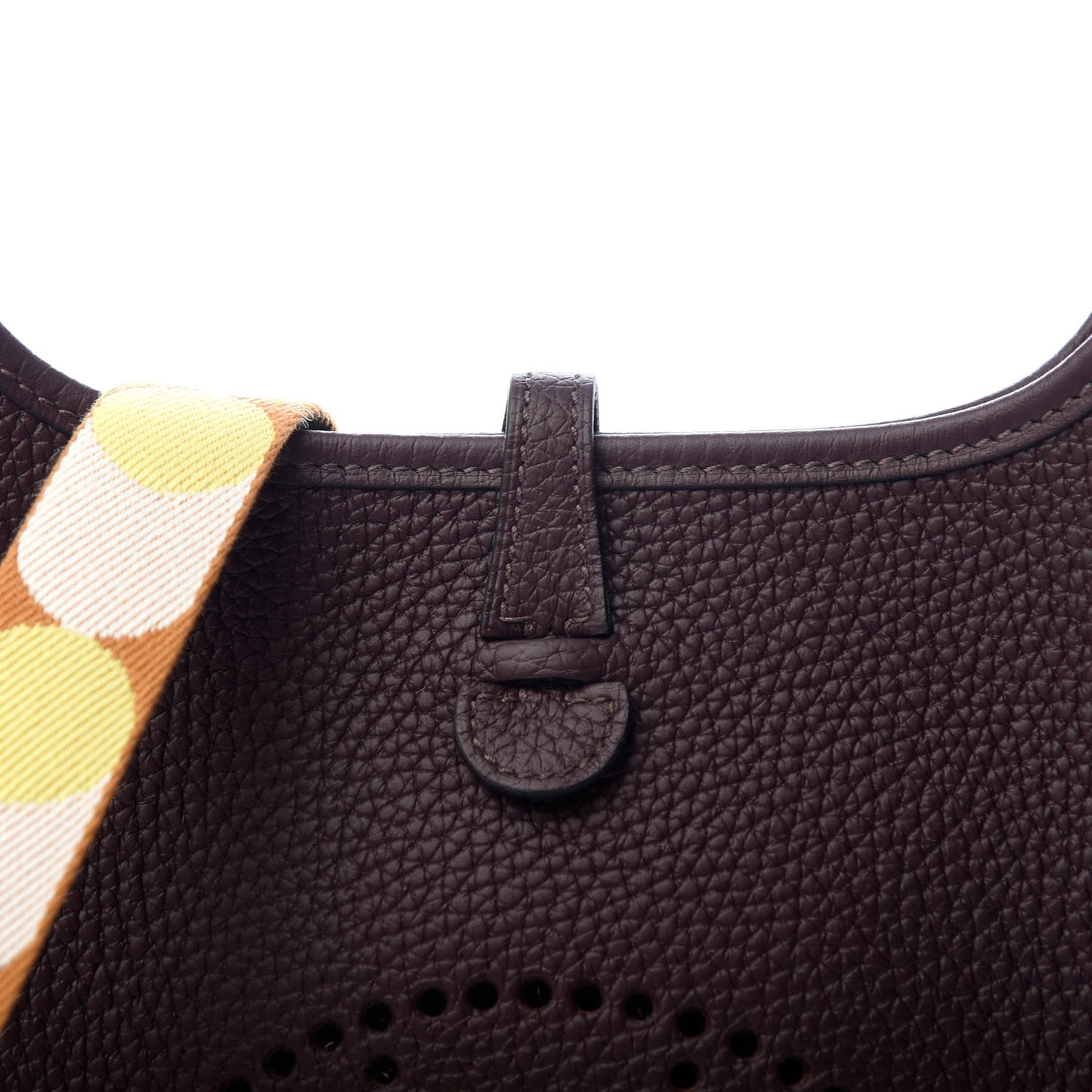 Taurillon Clemence Flipperball Sangle Evelyne TPM Rouge Sellier Caramel Nata Gold