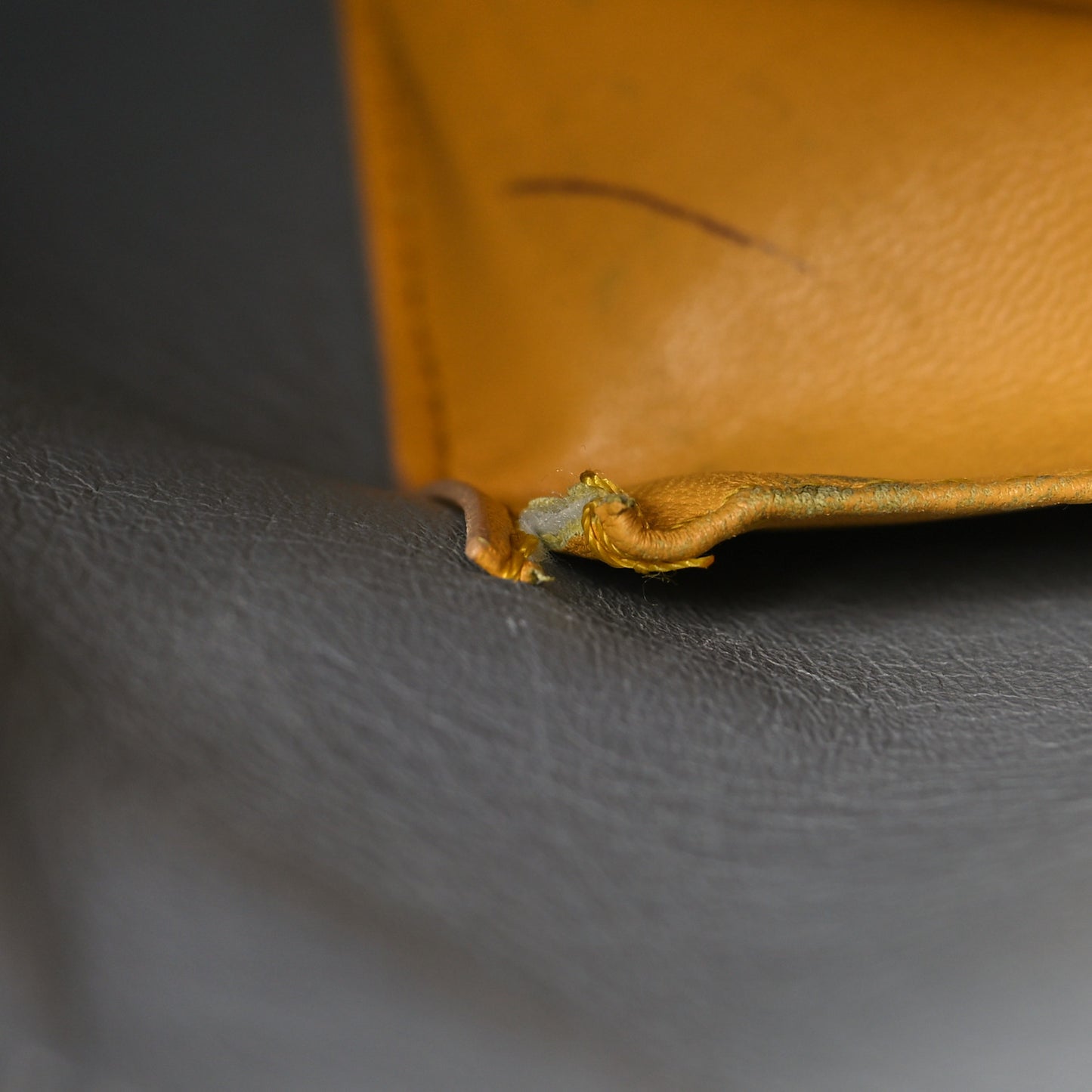 Calfskin Stitched Large Shopping Tote Beige