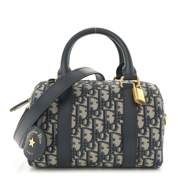 Christian Dior Oblique Groove 20 Bag Blue 1641669 – FASHIONPHILE