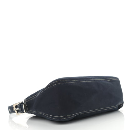 Fendi Denim Baguette Blue 4 of 9