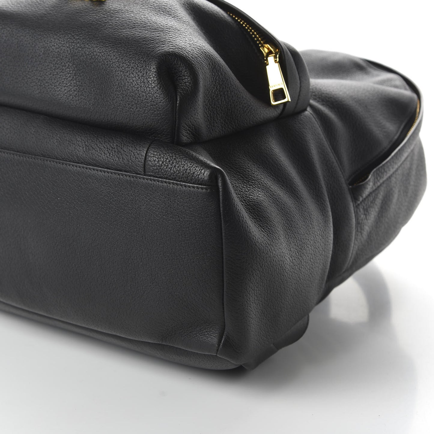 Calfskin Palazzo La Medusa Backpack Black