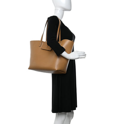 Versace Saffiano Virtus Tote Caramel 2 of 10