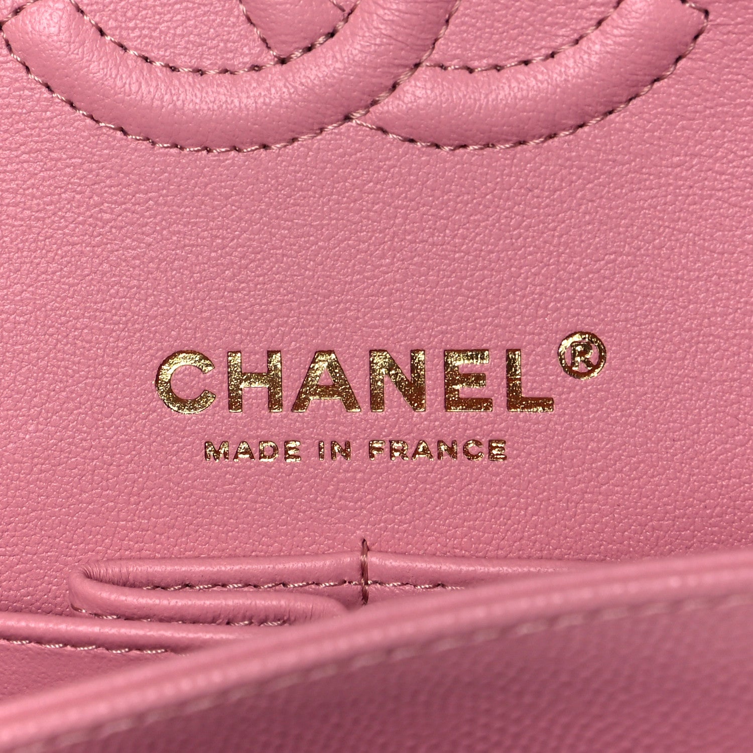 Chanel Caviar Quilted Small Double Flap Pink 6 of 9