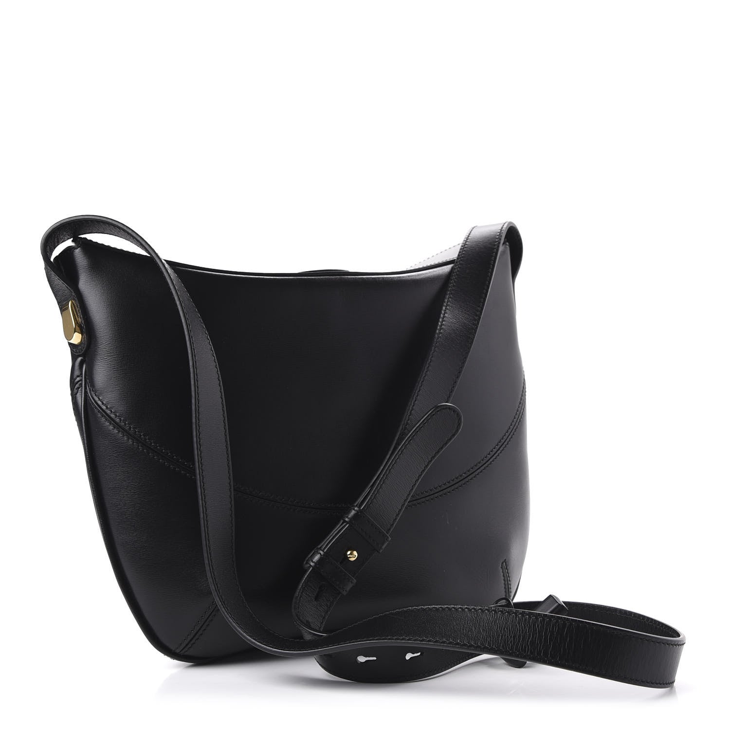 Gucci Calfskin Medium Arli Shoulder Bag Black 3 of 10