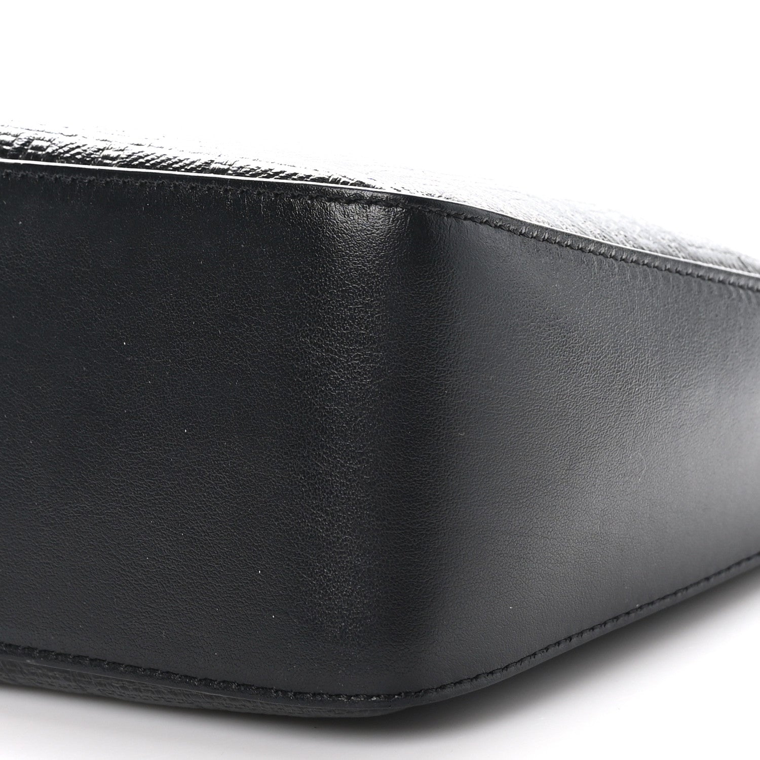 Givenchy Coated Canvas Logo 4G Embossed Small Moon Cut Out Shoulder Bag Black 10 of 10