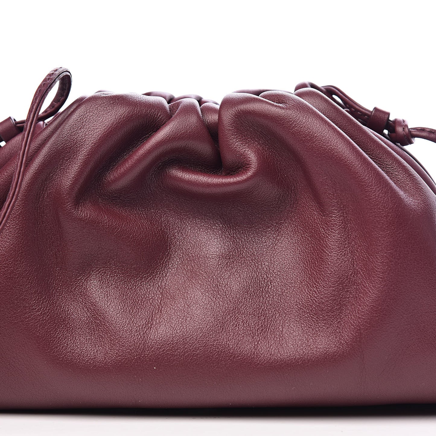 Butter Calfskin The Mini Pouch Bordeaux