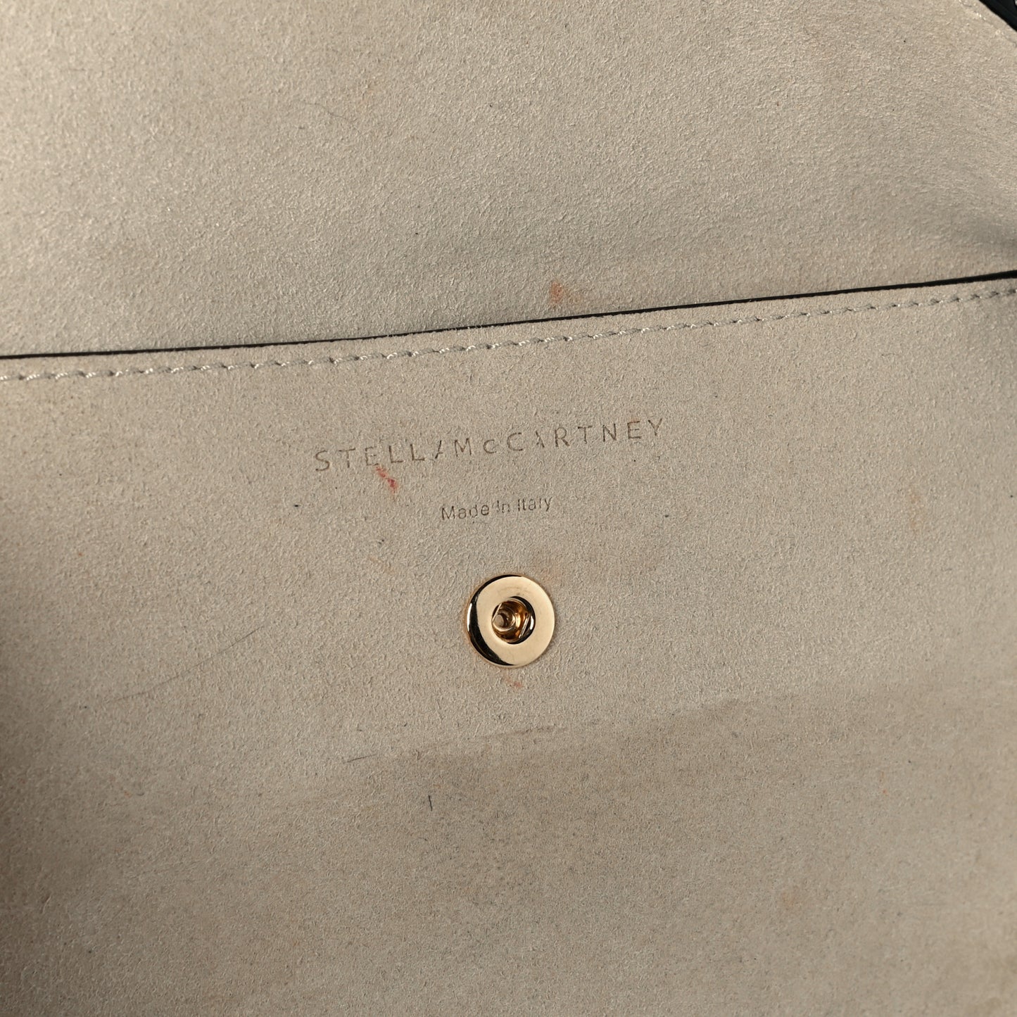 Patent East West Perforated Tote Black