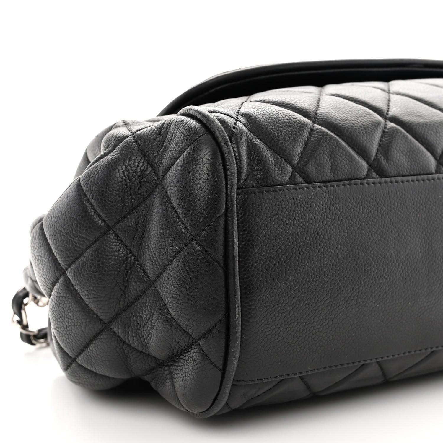 Chanel Caviar Quilted Timeless Accordion Flap Black 11 of 12