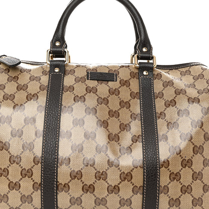 Gucci Crystal Monogram Medium Joy Boston Dark Brown 8 of 10