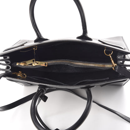 Saint Laurent Calfskin Small Sac De Jour Black 6 of 16