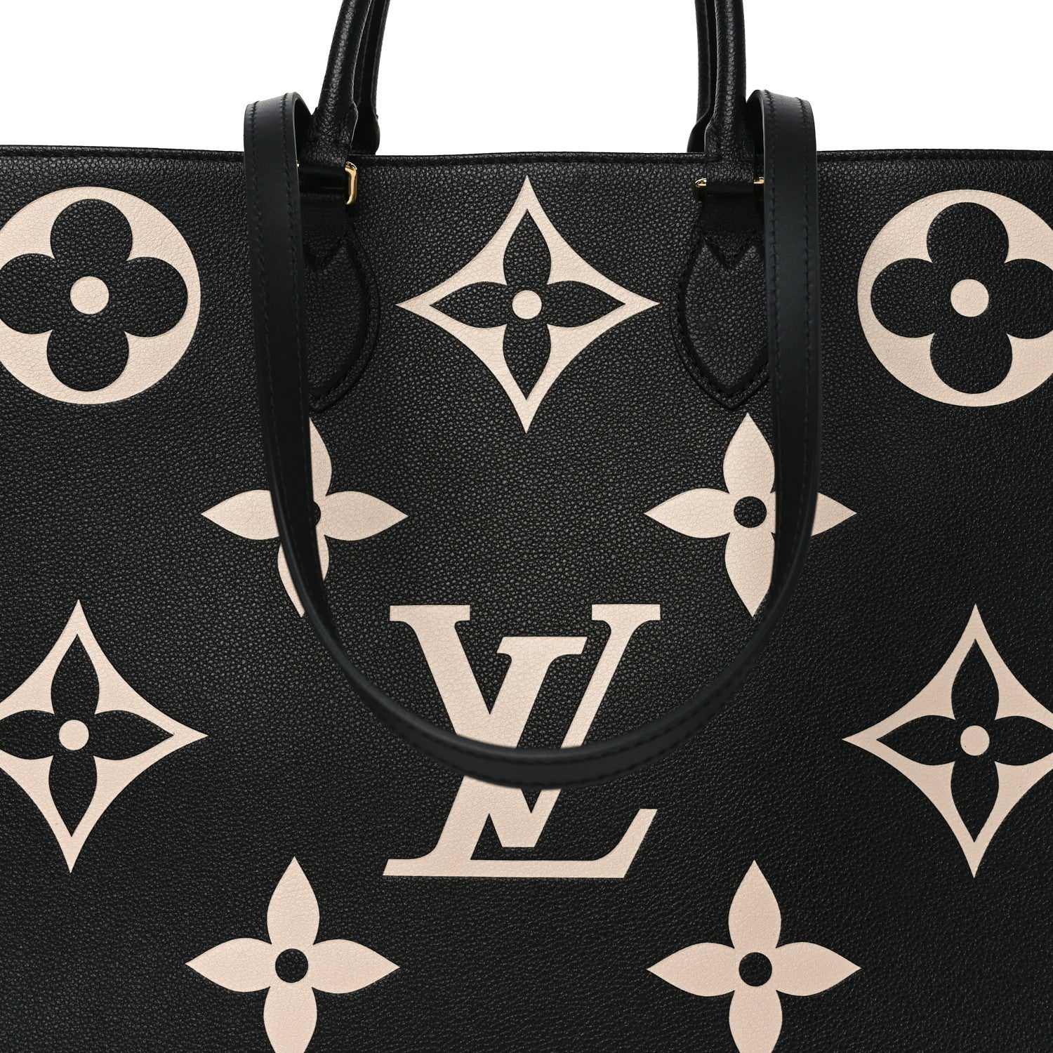 Louis Vuitton Empreinte Monogram Giant Onthego GM Black Beige 11 of 16