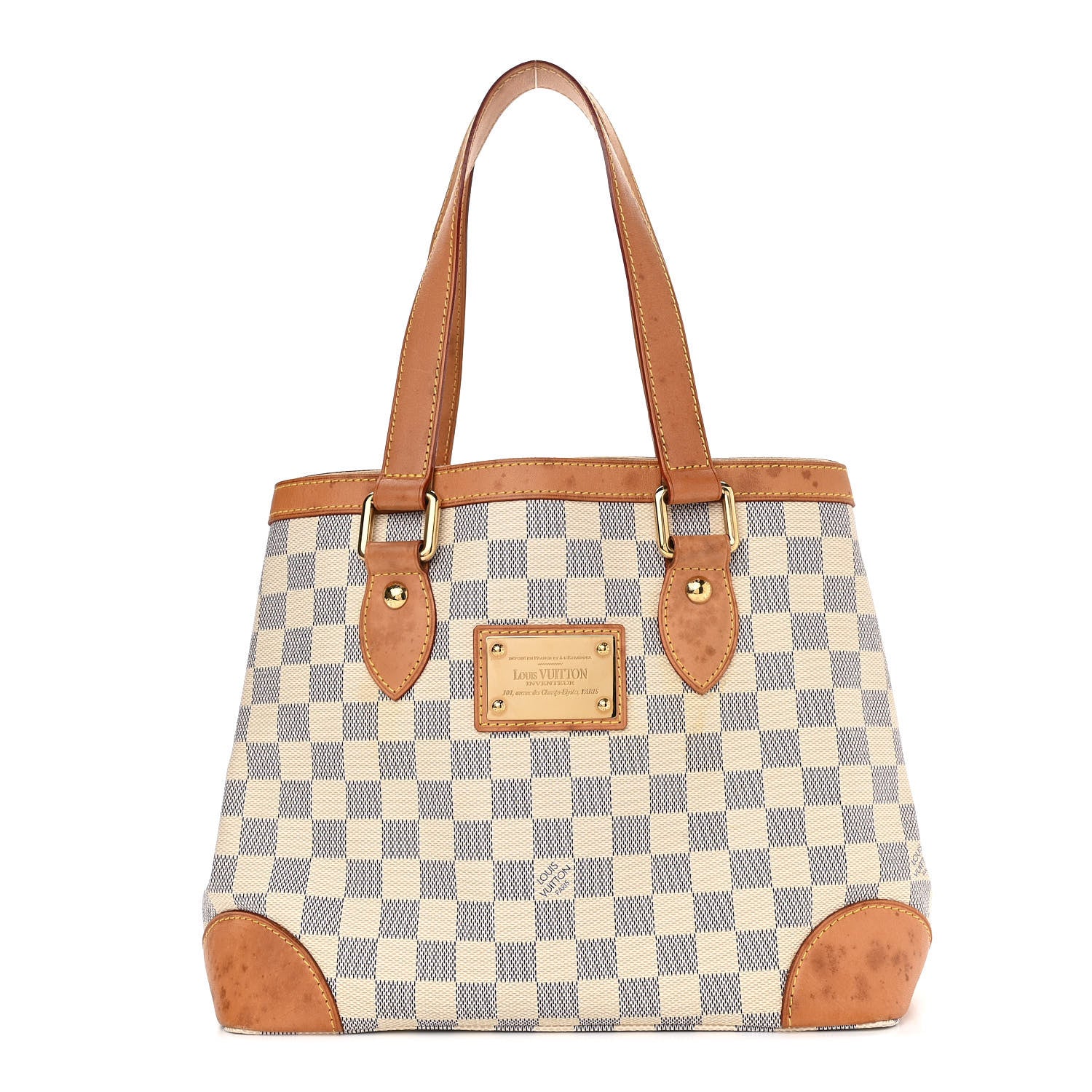 Louis Vuitton Damier Azur Hampstead PM 1 of 16