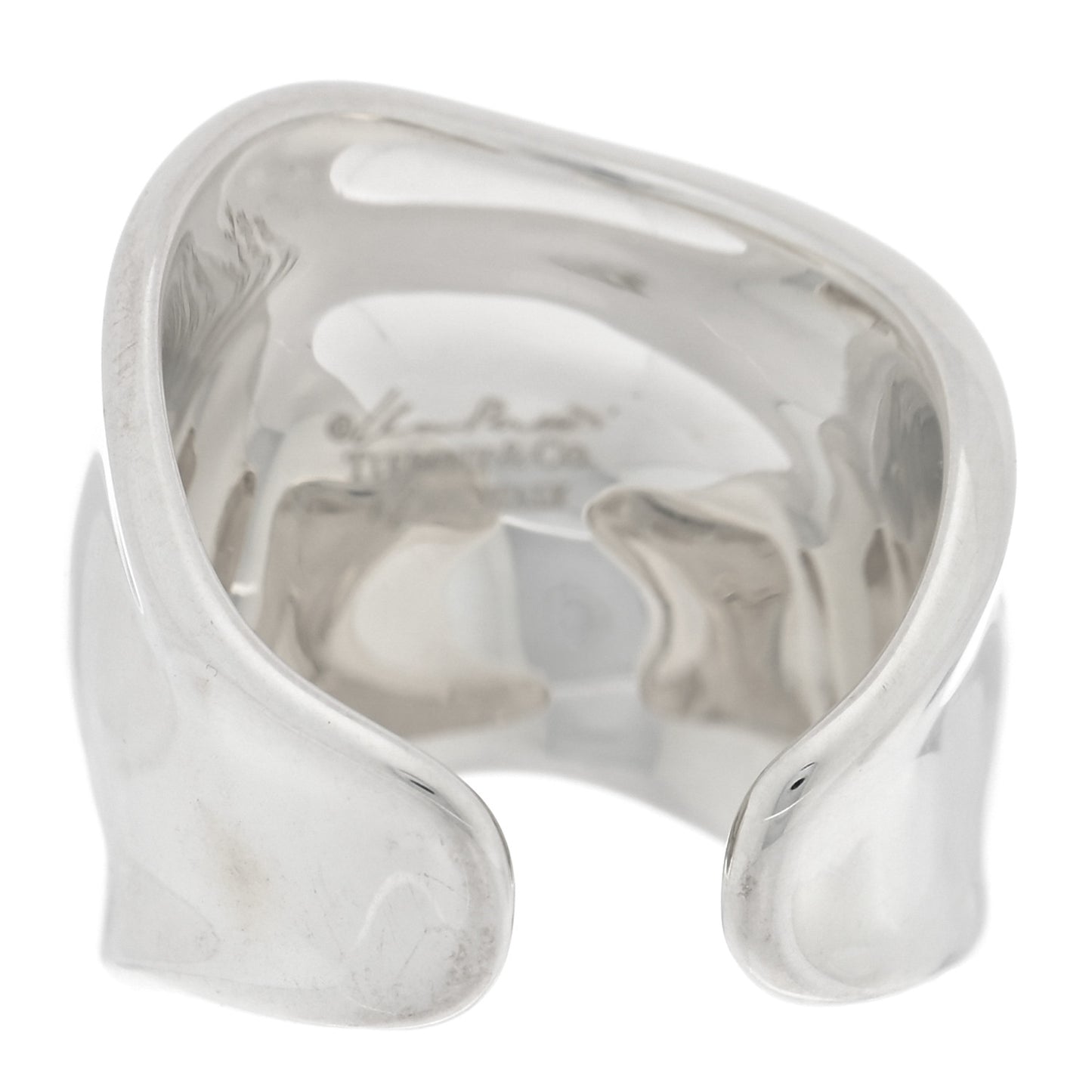 Sterling Silver Elsa Peretti Bone Ring 54 7