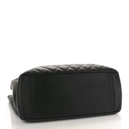 Chanel Caviar Quilted Grand Shopping Tote GST Black 4 of 10