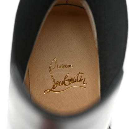 Christian Louboutin Calfskin Chelsea Chick 100 Stiletto Boots 40.5 Black 7 of 7