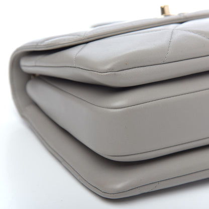 Chanel Lambskin Quilted Small Trendy CC Top Handle Flap Grey 8 of 10