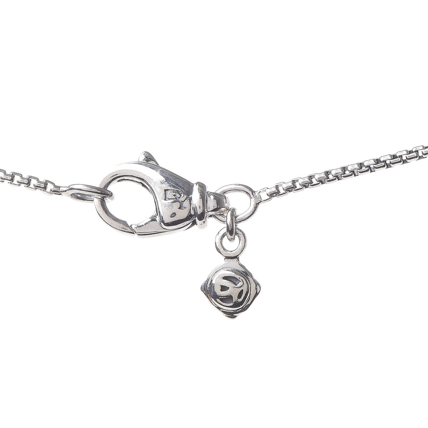 Sterling Silver Diamond Blue Topaz 10mm Petite Cable Wrap Pendant Necklace