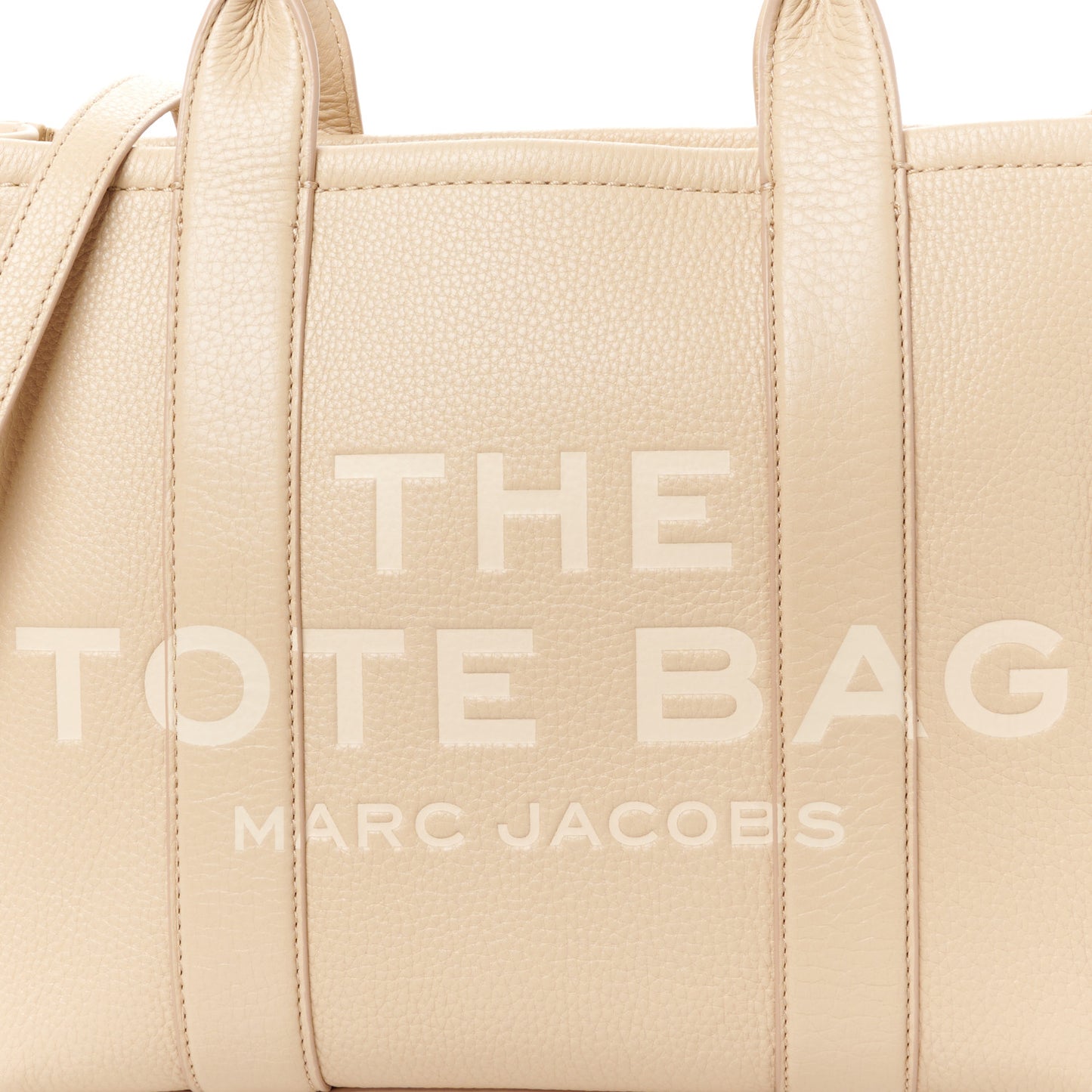 Grained Calfskin Medium The Tote Bag Camel